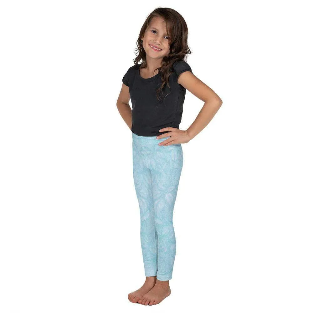 Baby Blue Beauty ~ Kid's Leggings