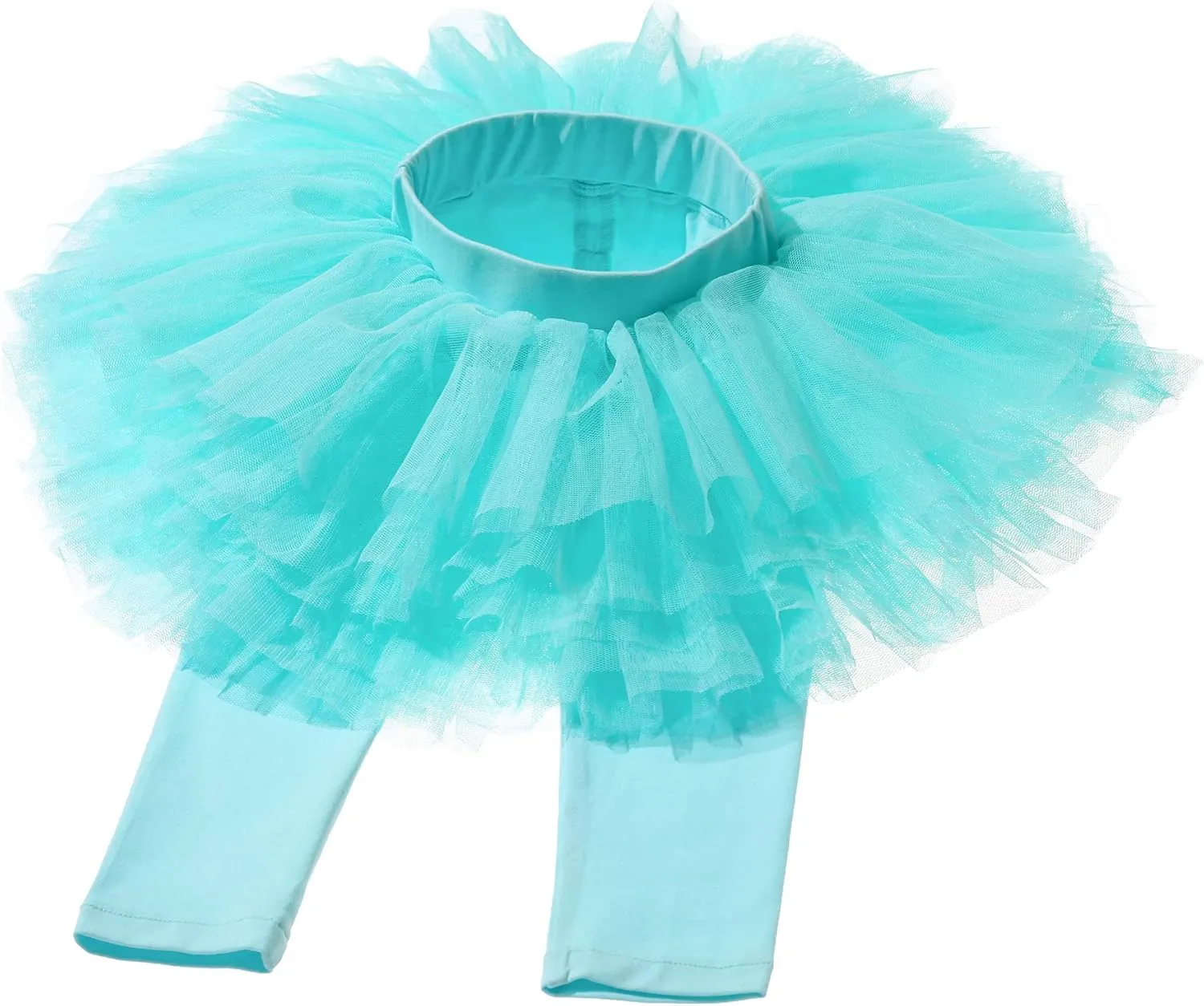 Baby Toddler Girls' Tutu Leggings Tulle Ruffle Skirted Pants 2-6T