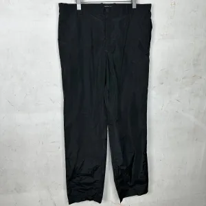 Balenciaga Wide Leg Nylon Trousers