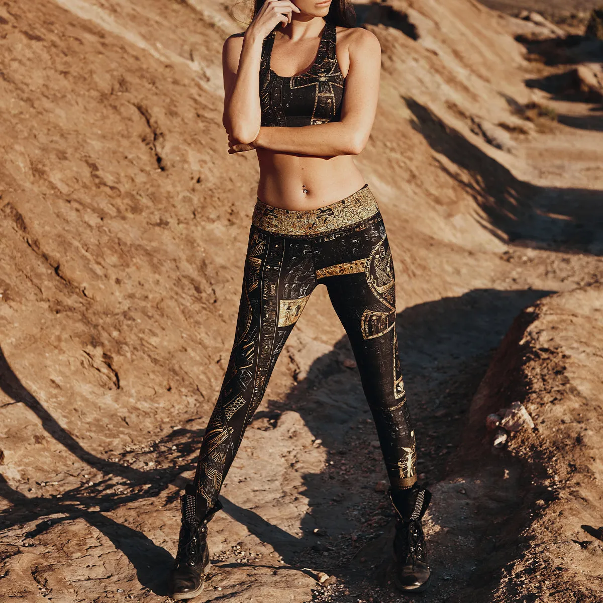 Book of the Dead Leggings-Limited