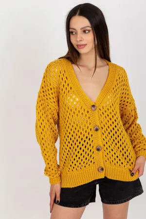 Chic Button-Up Knit Cardigan for Women
