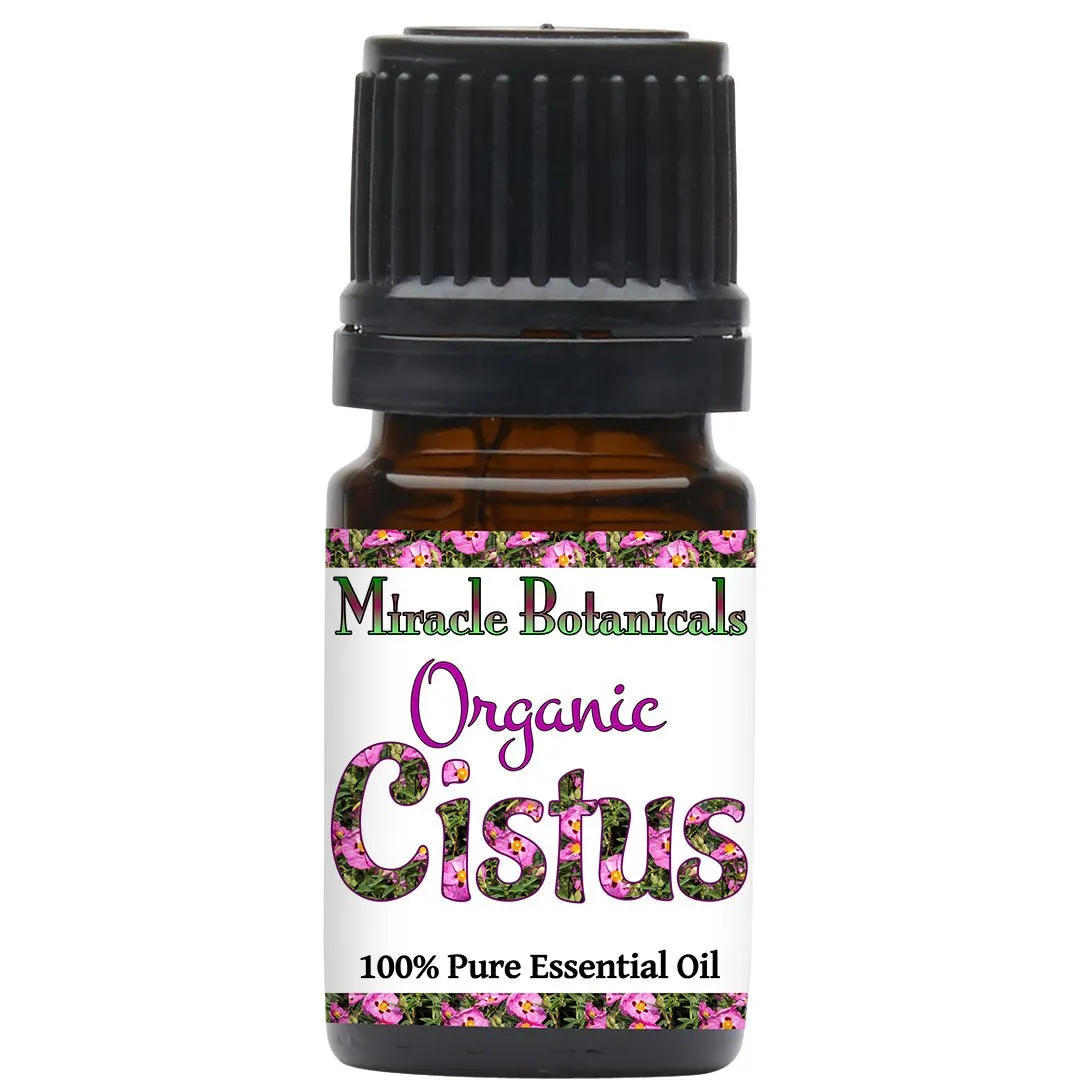 Cistus Essential Oil - Organic (Cistus Ladaniferus var. Creticus)