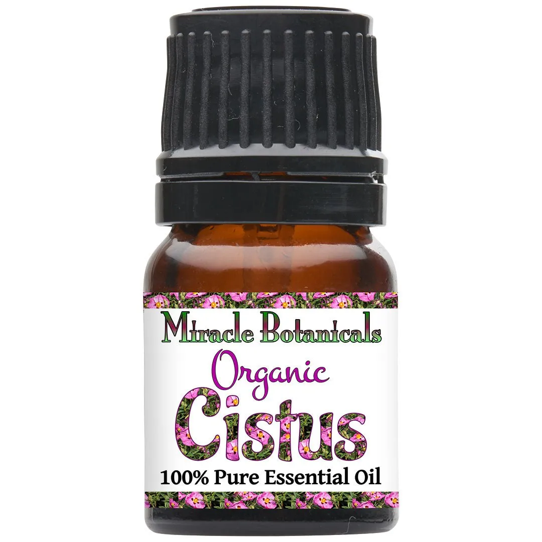 Cistus Essential Oil - Organic (Cistus Ladaniferus var. Creticus)