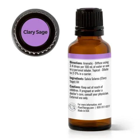 Clary Sage Essential Oil 30 ml ( Kidsafe )