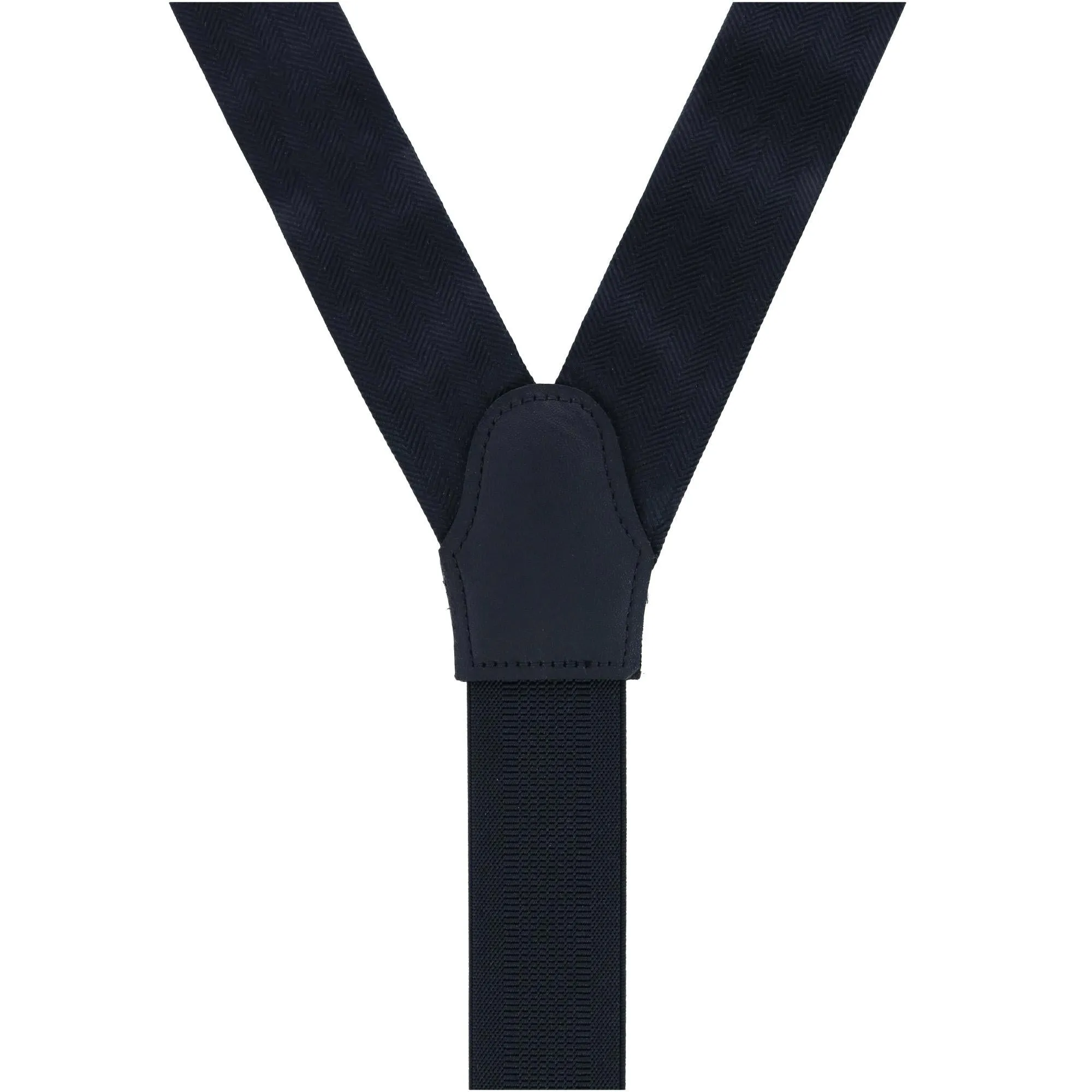 Classic Herringbone Formal End Silk Braces