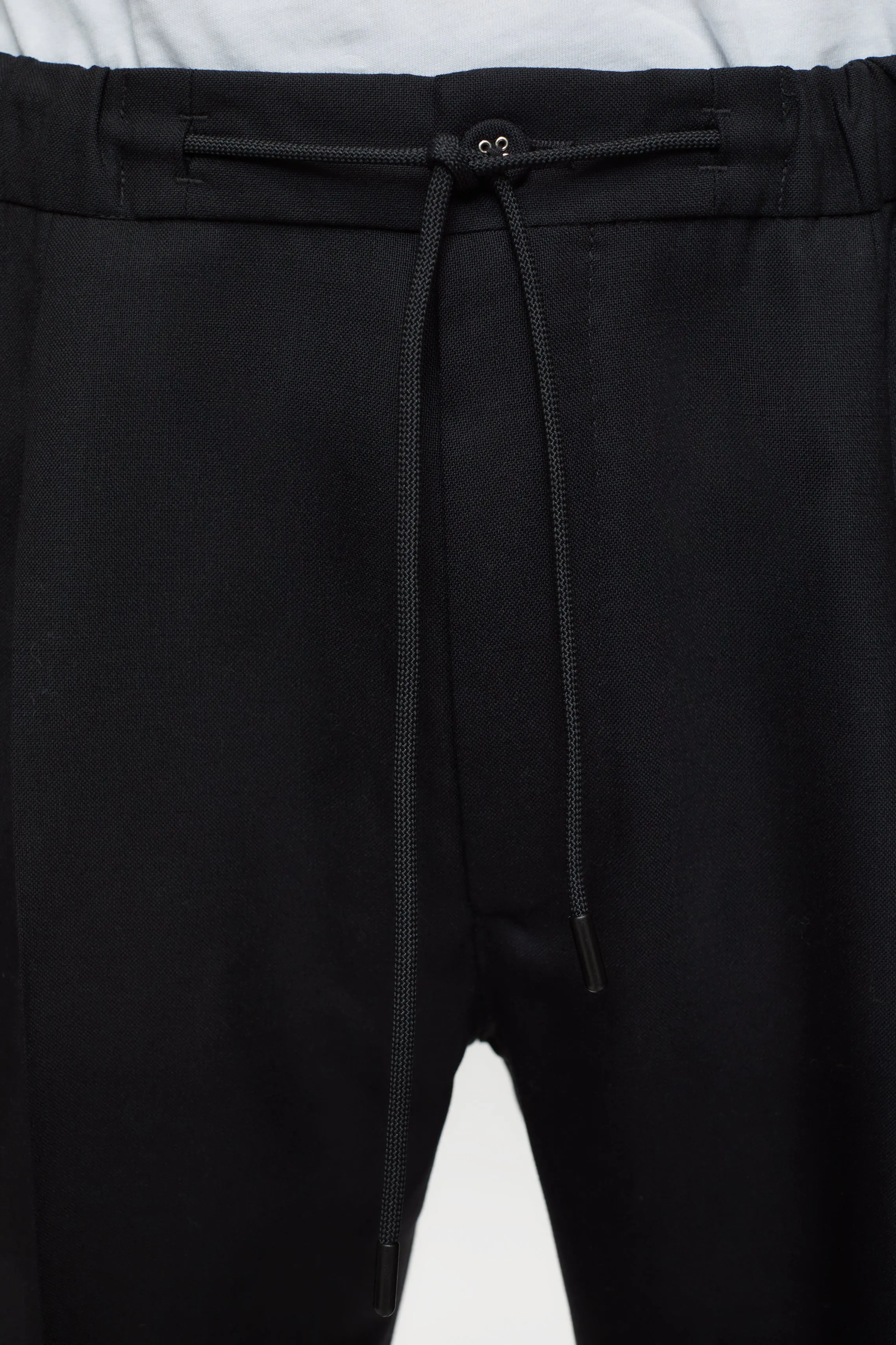 Closed Black Vigo Tropical Wool Tapered Pant