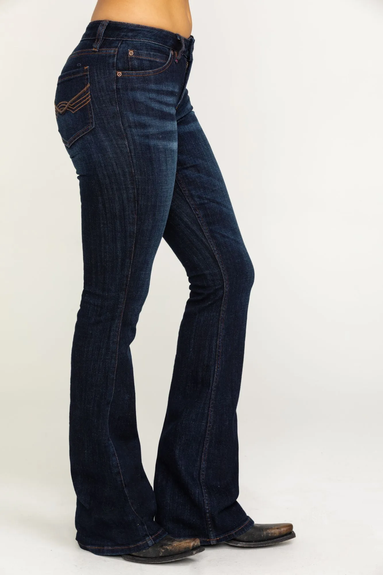Dark Wash Whiskey Debbie Bootcut Jeans