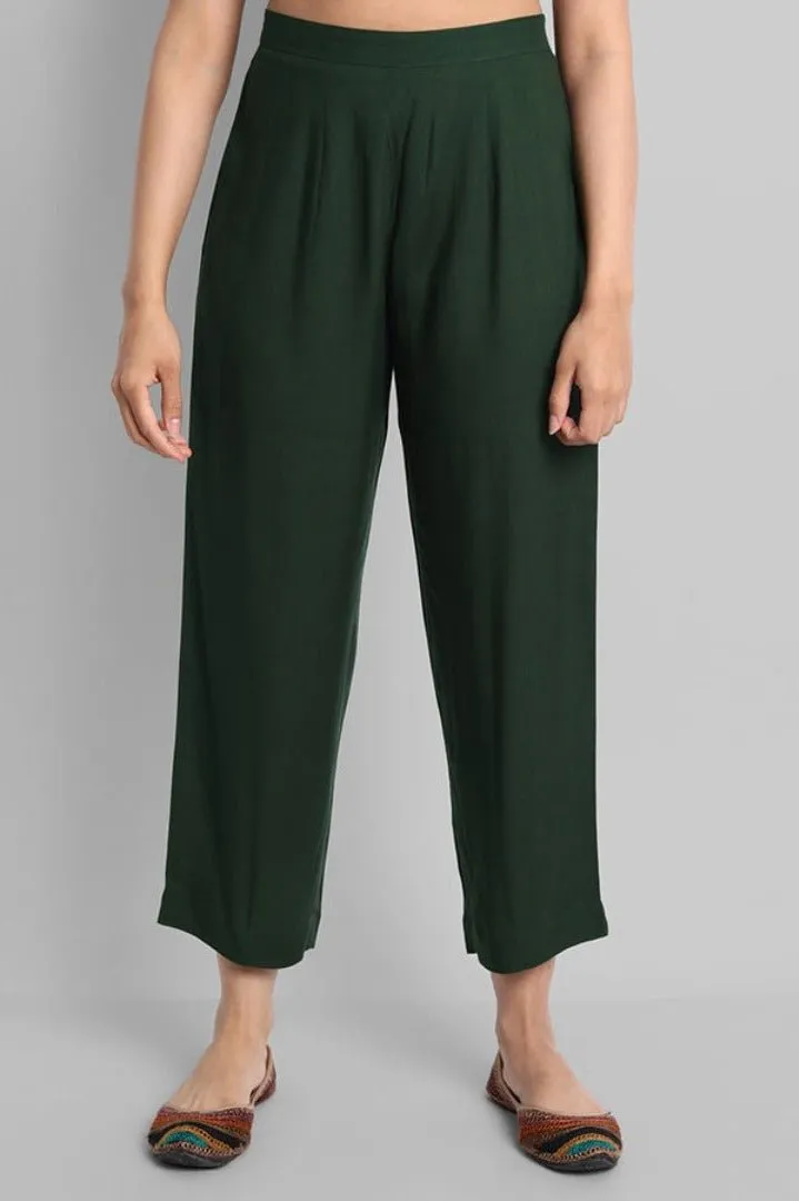 Deep Green Samara Kurta Pants Set