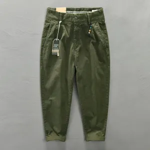 Elian | Tapered Cotton Pants