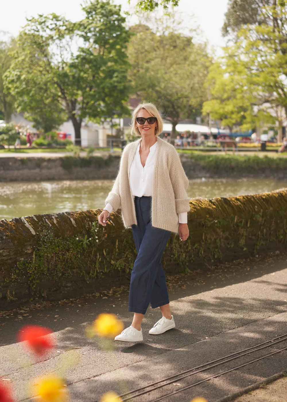 ELISE CHAMBRAY TROUSER
