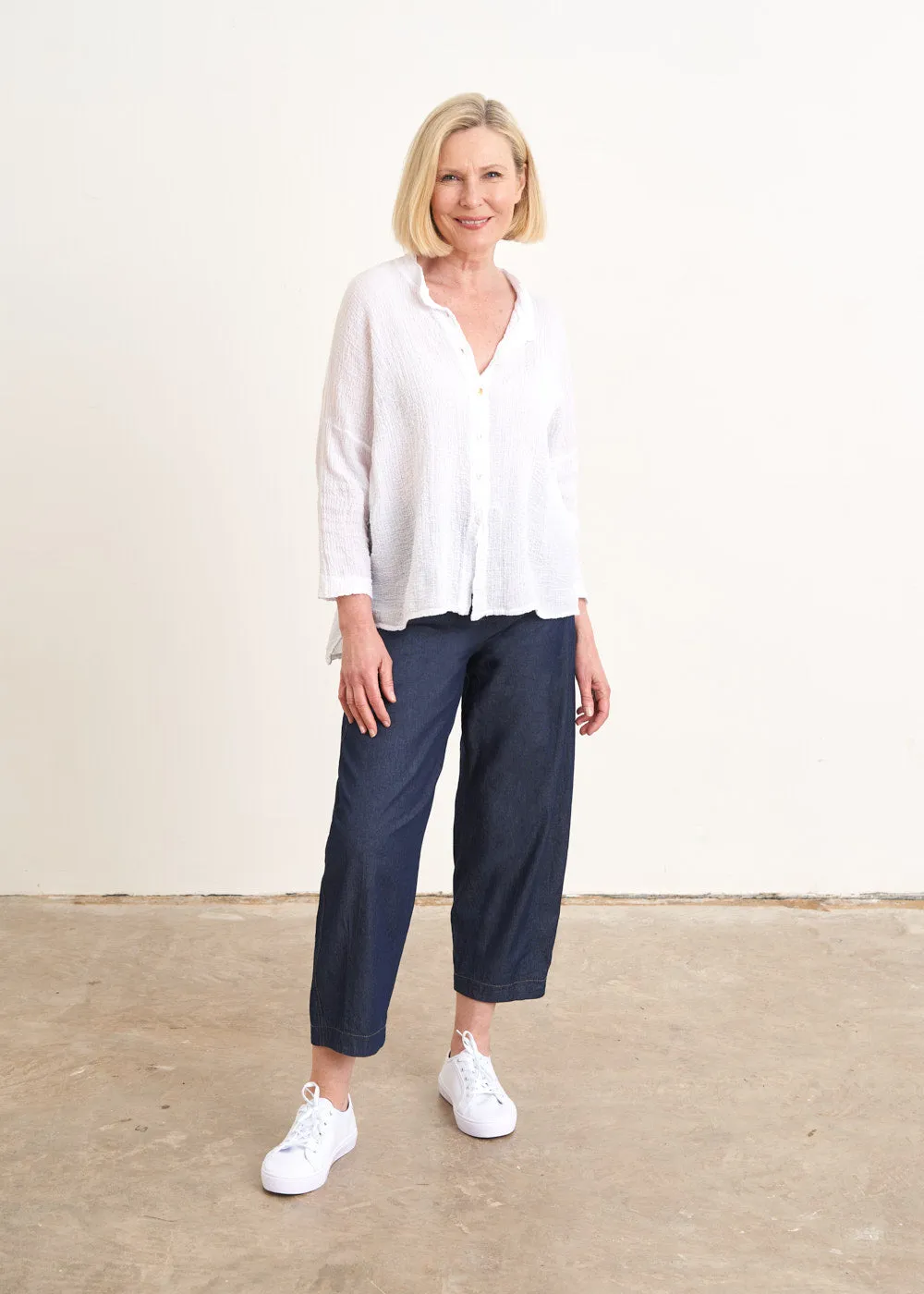 ELISE CHAMBRAY TROUSER