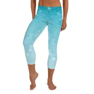 Frost Fight ~ Capri Leggings *