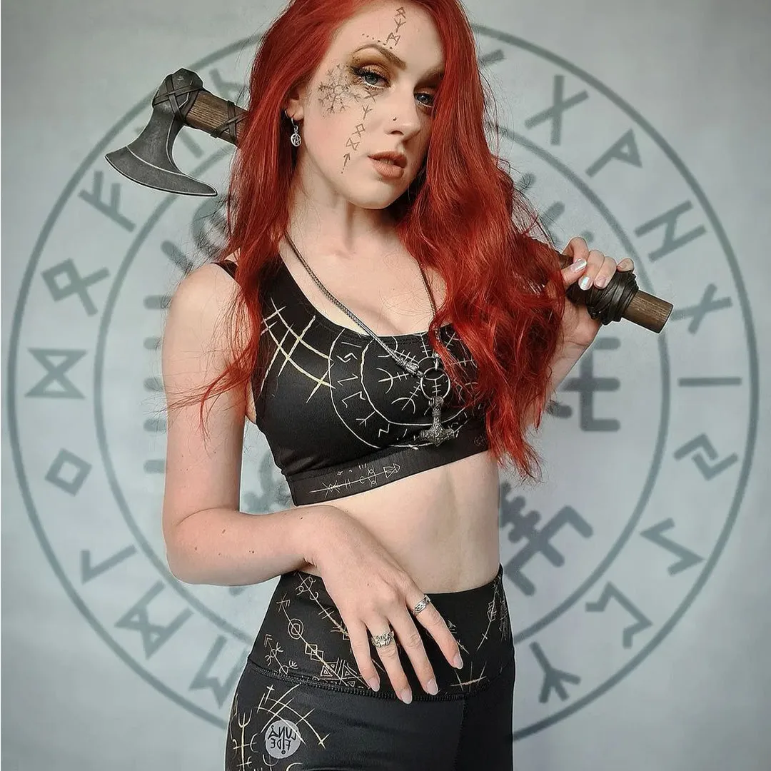 Helm of Awe High Waisted Leggings