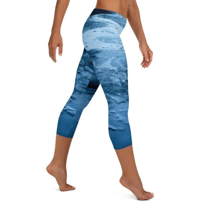 Ice Magma ~ Capri Leggings