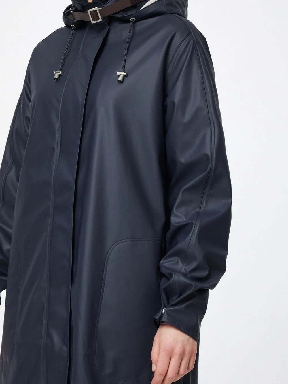 Ilse Jacobsen raincoat, sea blue