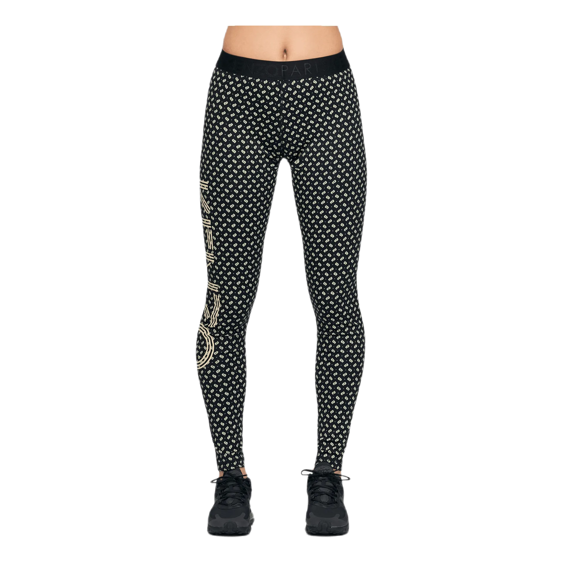 Kenzo Logo Ikat Leggings Black