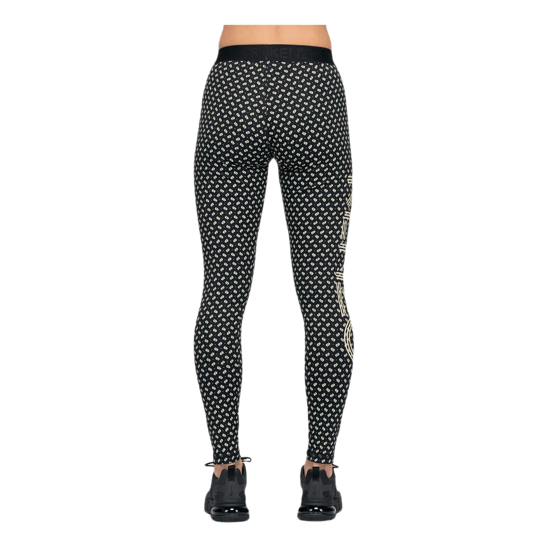 Kenzo Logo Ikat Leggings Black