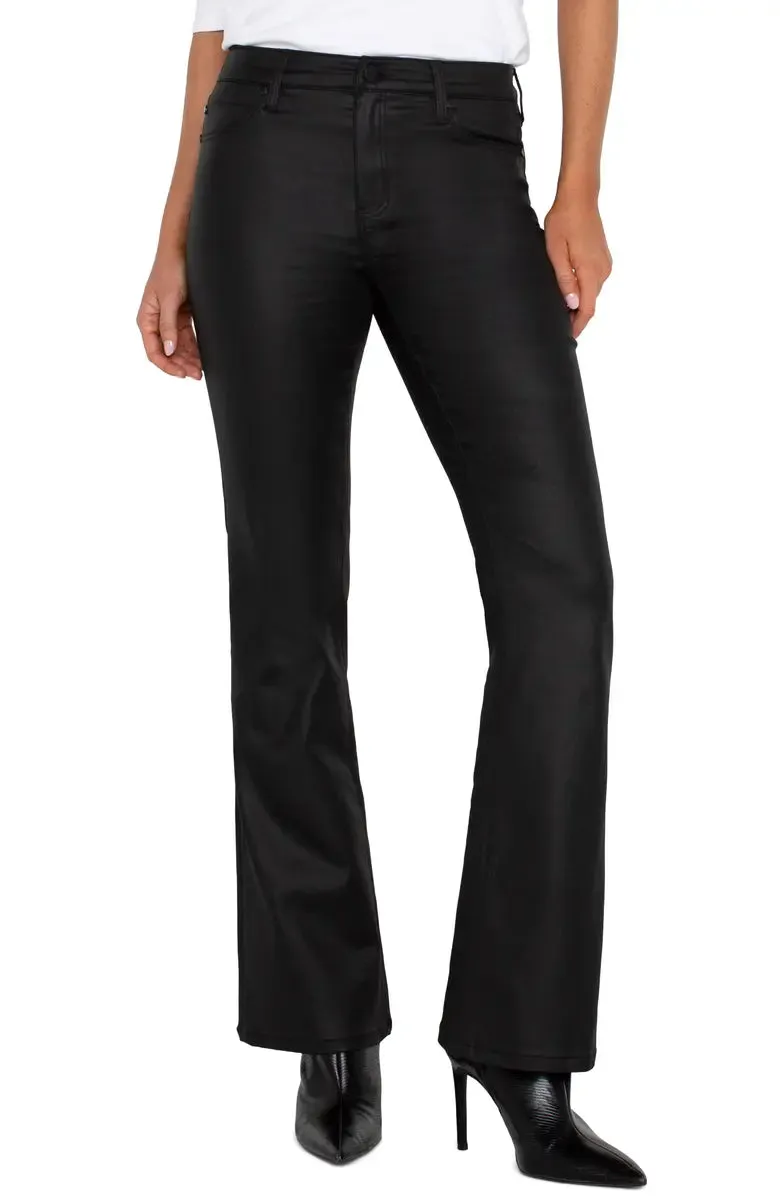 Liverpool Lucy Coated Mid Rise Bootcut Jeans