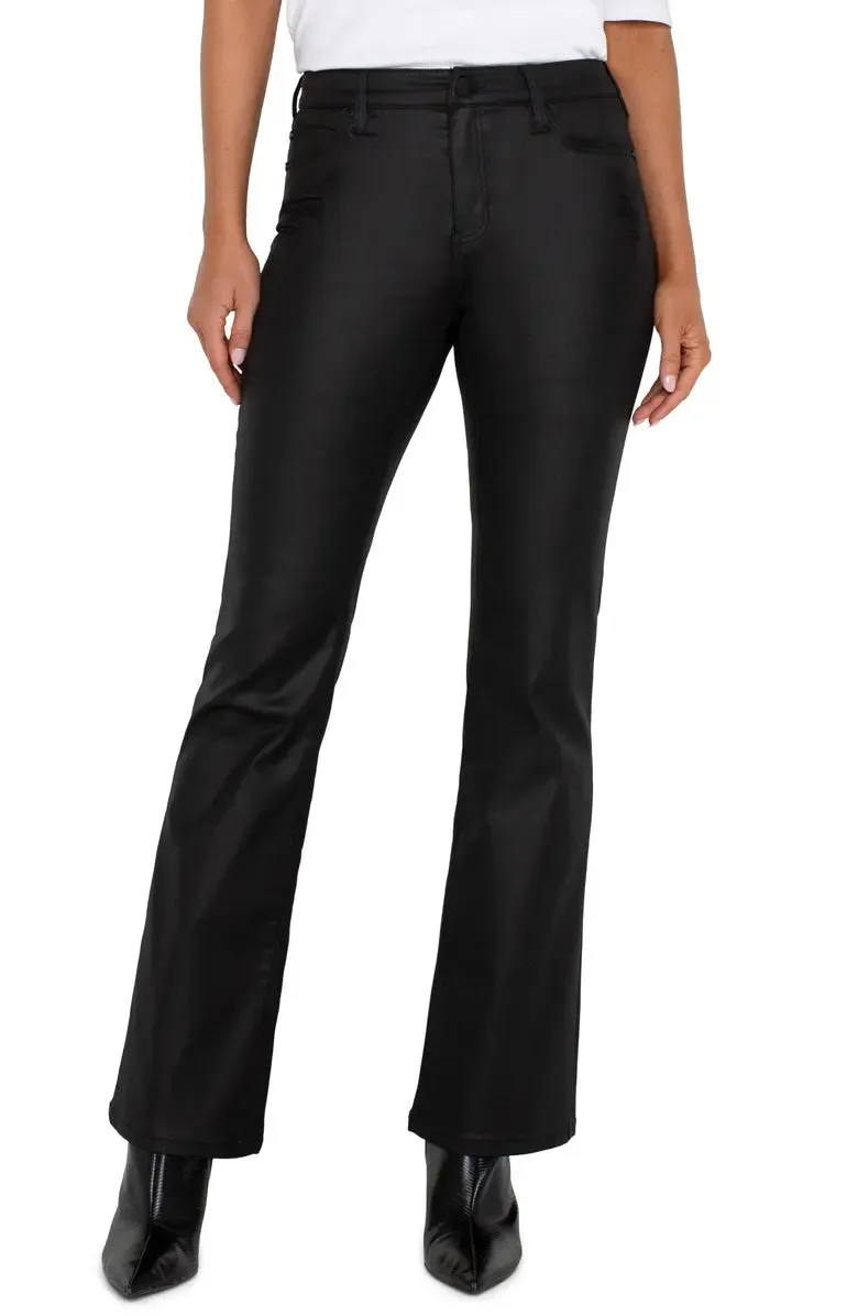Liverpool Lucy Coated Mid Rise Bootcut Jeans