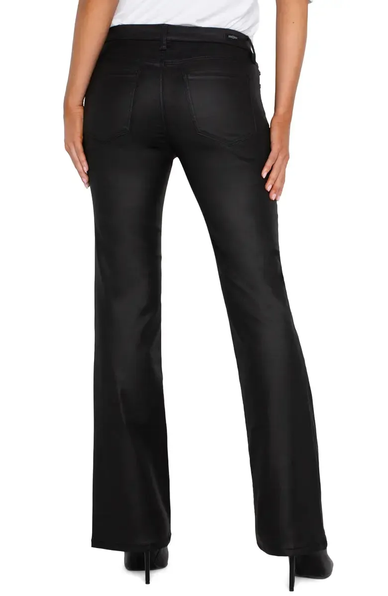 Liverpool Lucy Coated Mid Rise Bootcut Jeans