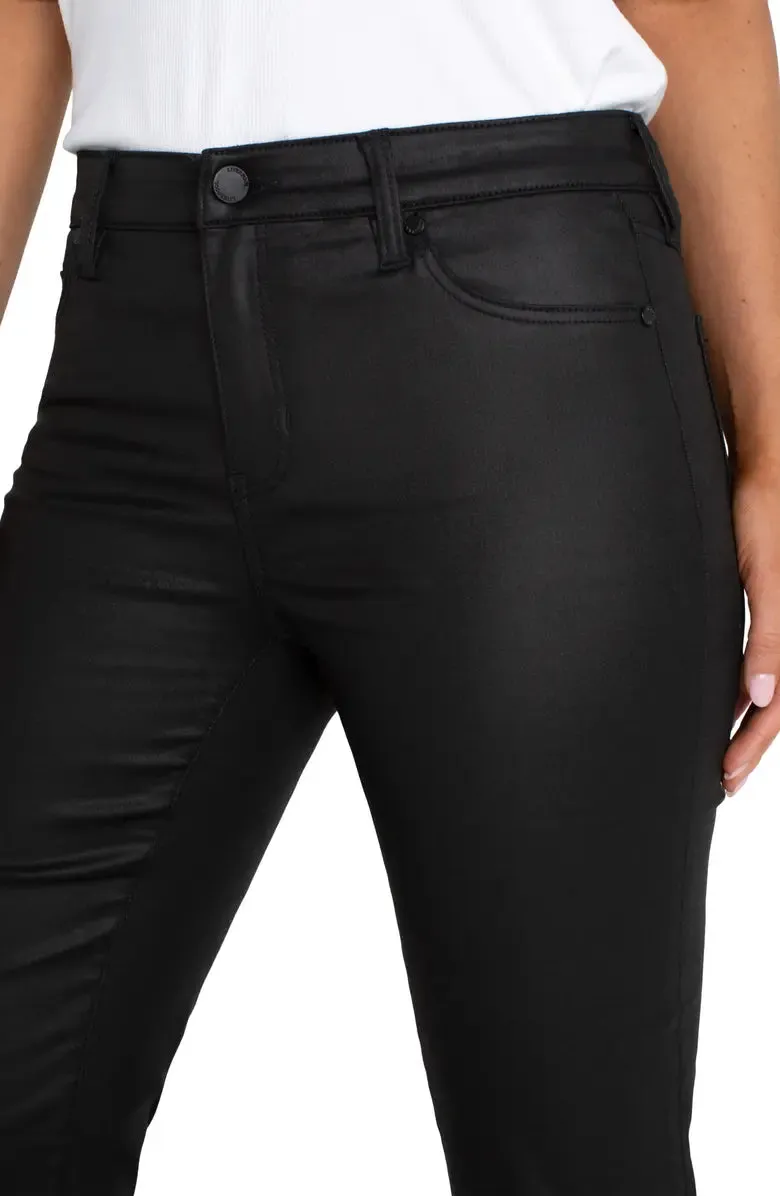 Liverpool Lucy Coated Mid Rise Bootcut Jeans