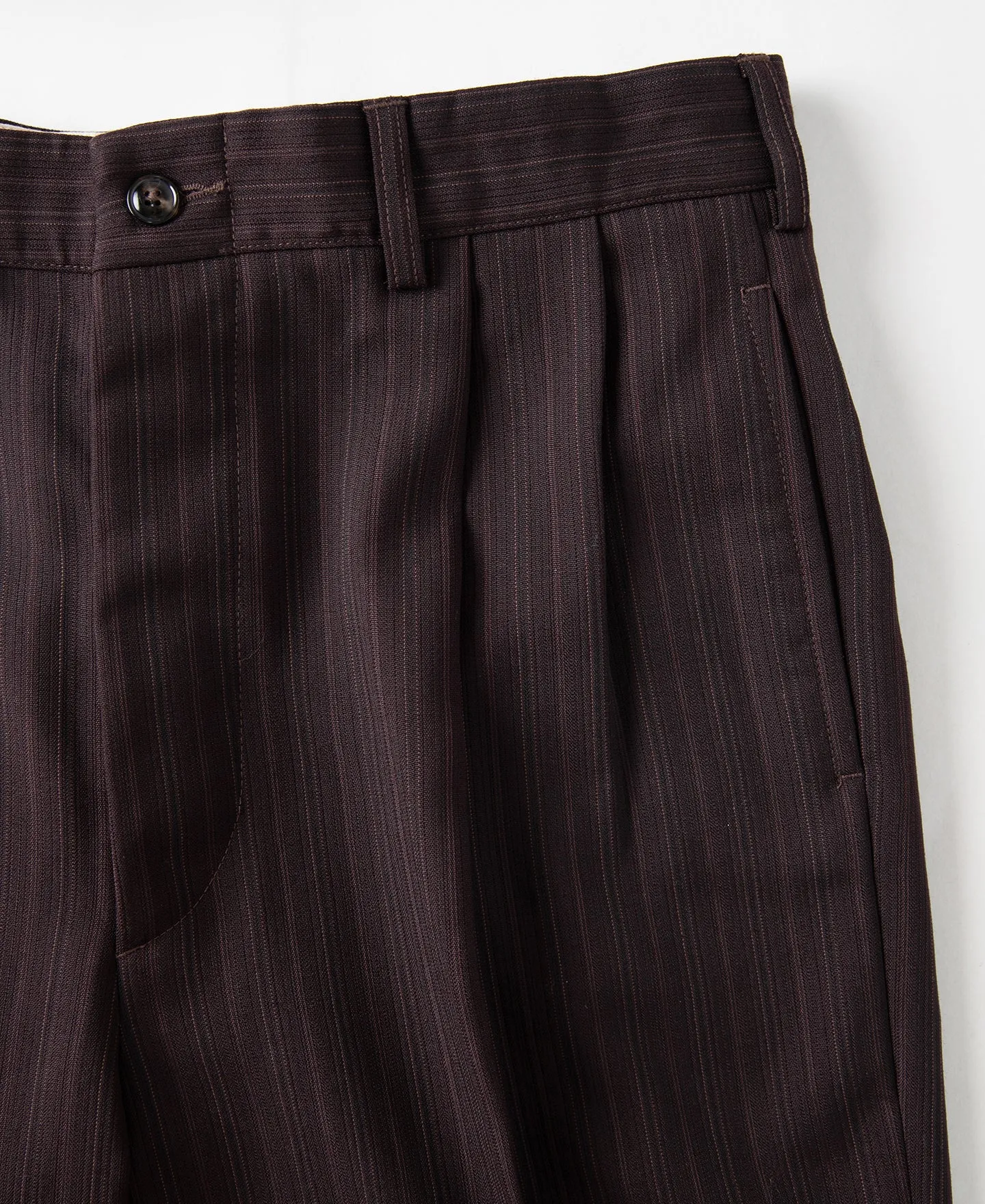 Lot 830 1940s Wool-Blend Two Tuck Slacks