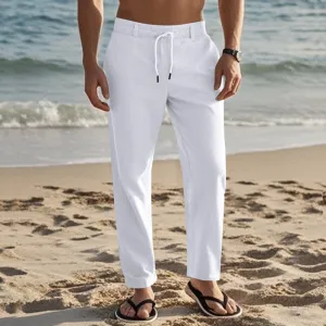 Men's Cotton Drawstring Pants