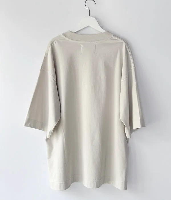 MHL./LIGHT COTTON DRY JERSEY SS (ECRU)