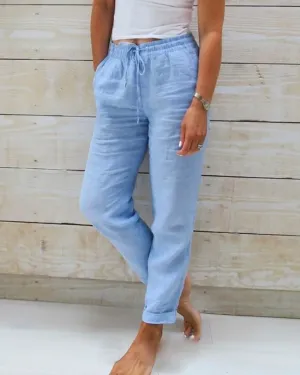 Miya Cotton Elasticated Trousers