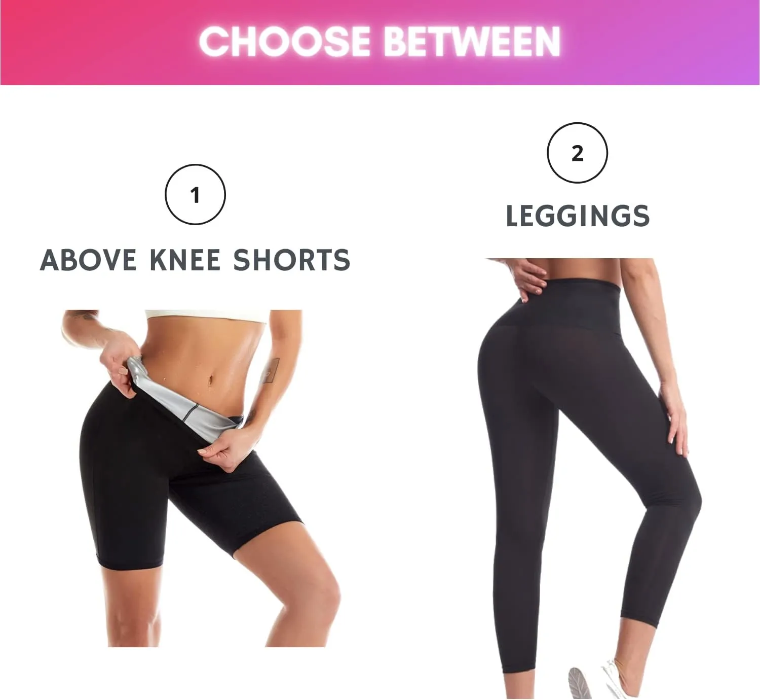 Nano Hertz Sauna Sweat Shapewear Shorts Leggings Pants Workout Weight Loss Lower Body Shaper Sweatsuit Exercise Fitness Women