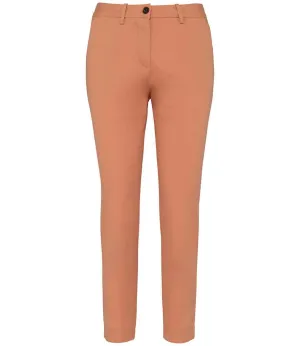 Native Spirit Ladies Chino Trousers | Peach