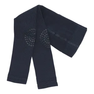 Non-slip crawling leggings with grip for babies and toddlers - Navy Blue