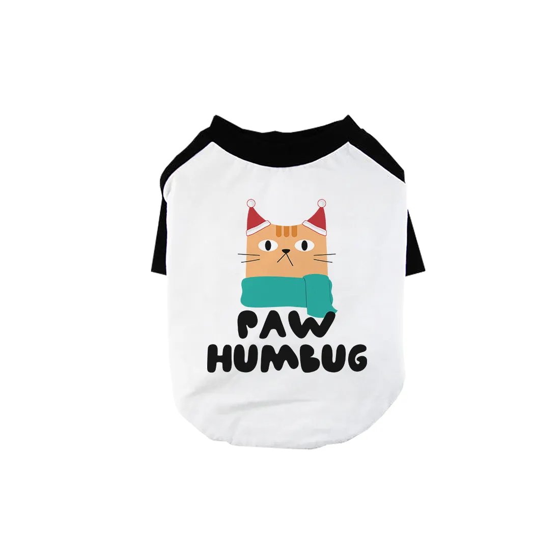 Paw Humbug BKWT Pets Baseball Shirt