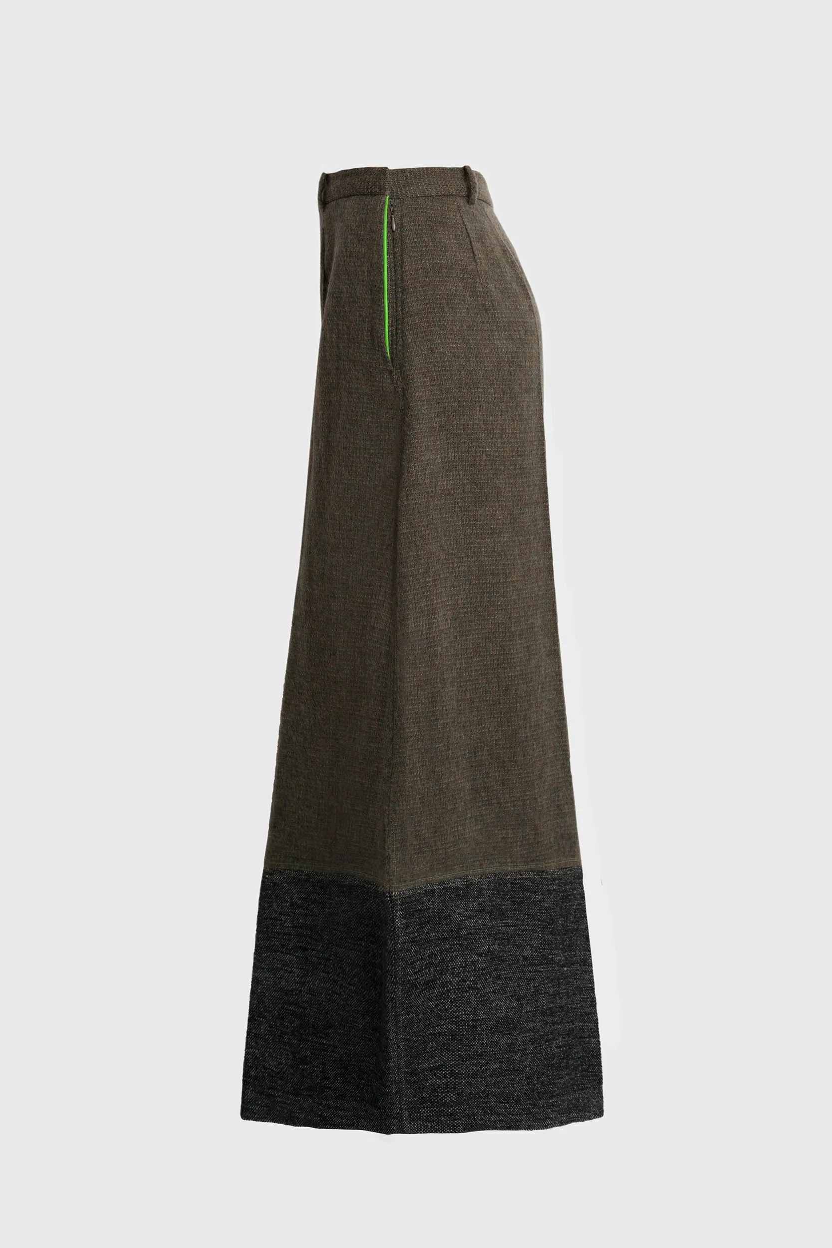 Super Wide-Leg Super Merino Trousers - Men's