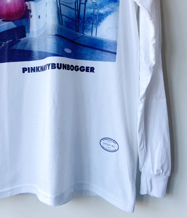TANGTANG/GASATANG PINKNAVYBUNBOGGER(WHITE)