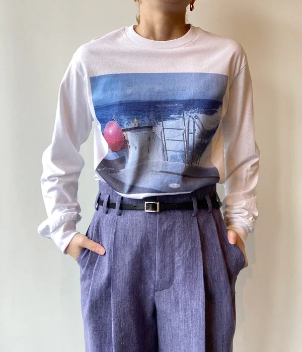 TANGTANG/GASATANG PINKNAVYBUNBOGGER(WHITE)