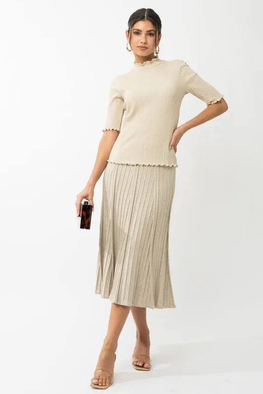 Tatum Mock Neck Top