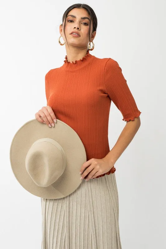 Tatum Mock Neck Top