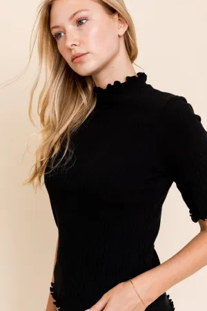 Tatum Mock Neck Top