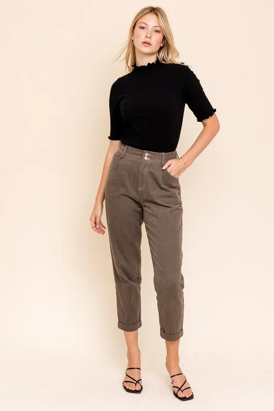 Tatum Mock Neck Top