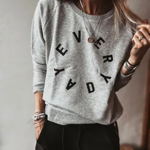 The EVERYDAY GREY sweatshirt *relaxed style* NEW