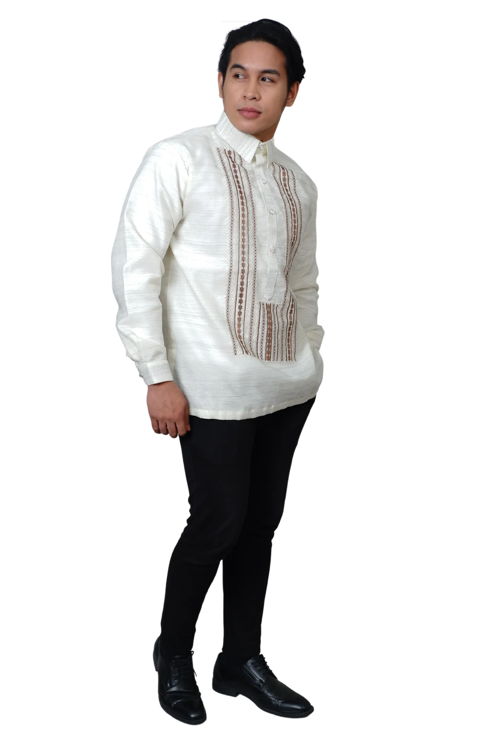 Traditional Embroidered Jusilyn Barong Tagalog - Ariel JK33