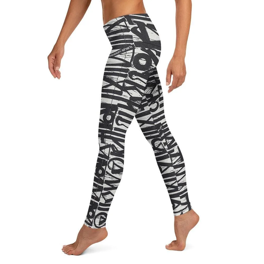 White Noise ~ Full Guard Leggings