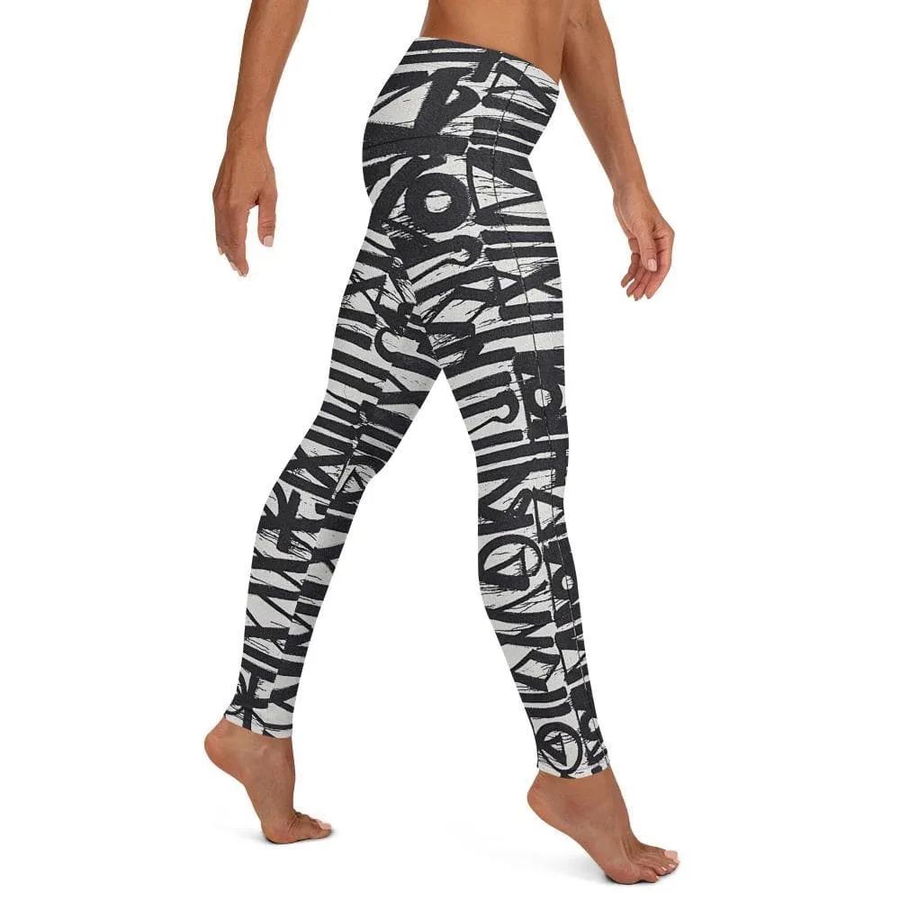 White Noise ~ Full Guard Leggings