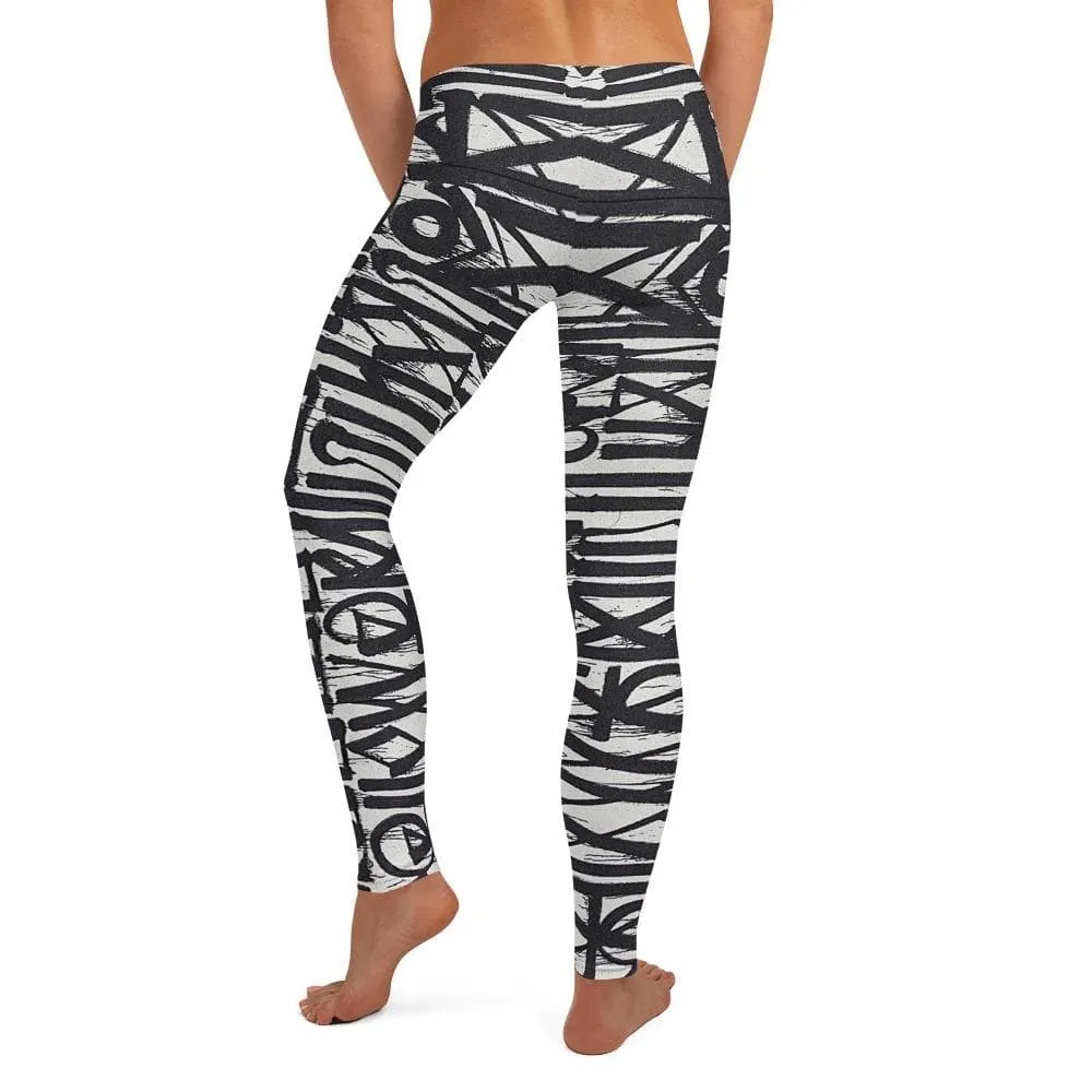 White Noise ~ Full Guard Leggings