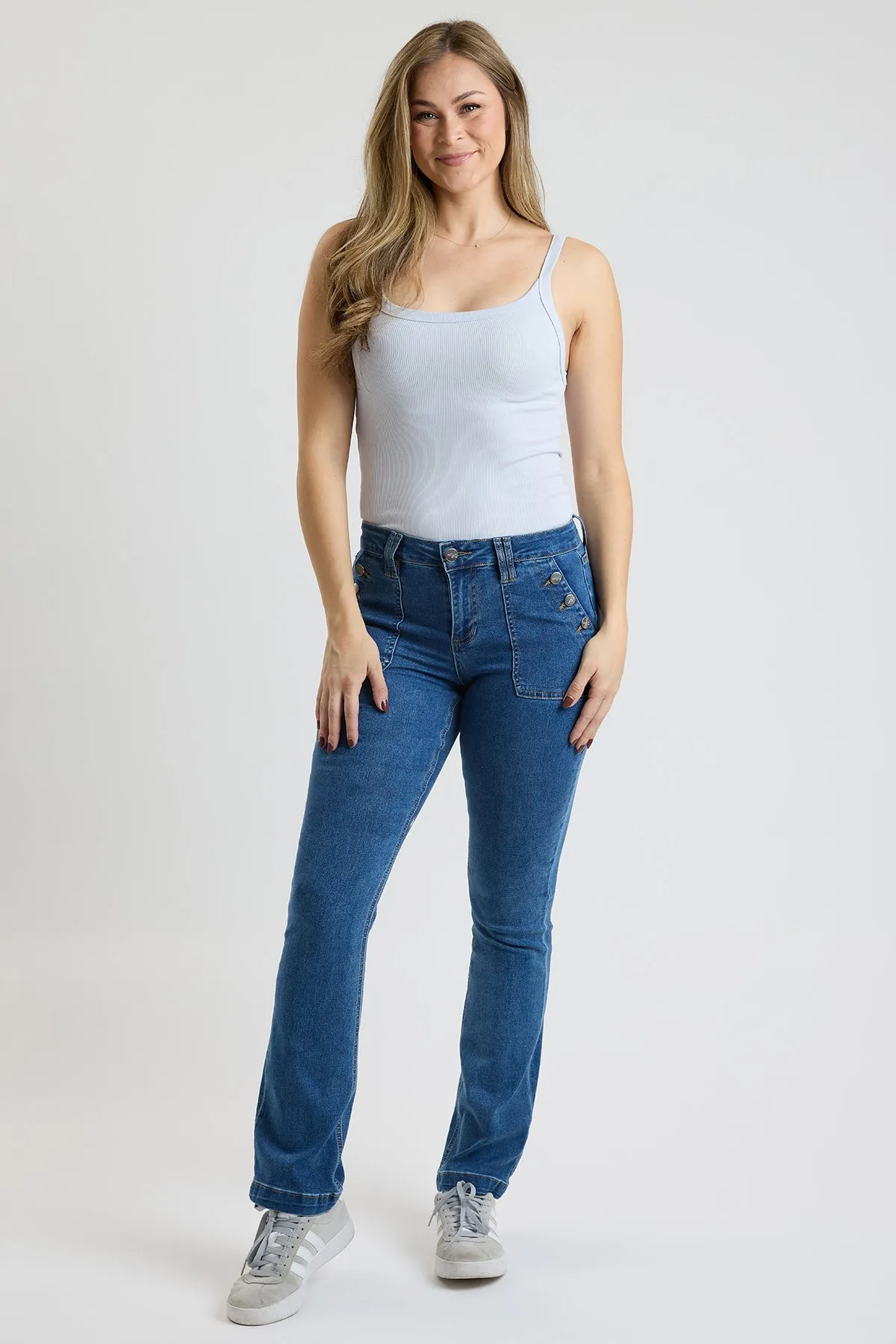 Women's High Rise Sailor Bootcut
