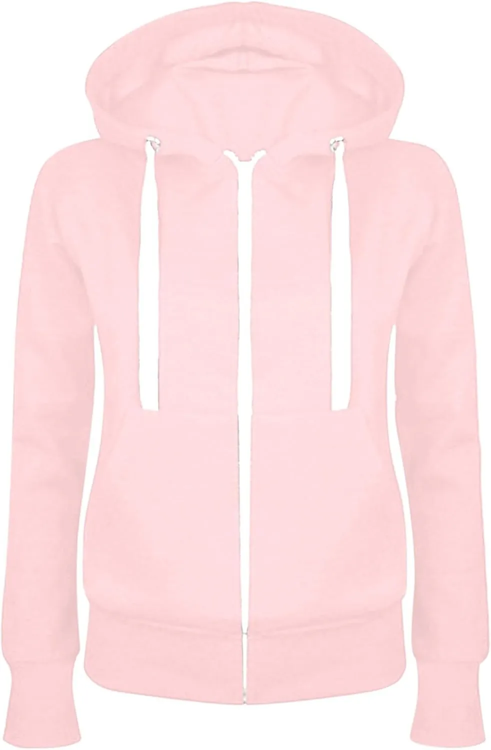 Zip Up Jackets for Women Fall Trendy Lightweight Hoodies Long Sleeve Coat Oversized Sweatshirts Cute Casual Hoodies